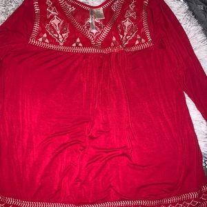 Beautiful western blouse comfortable&stretchy